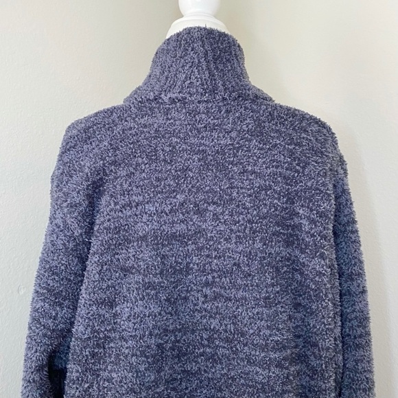 barefoot dreams - cali open cardigan sweater cozychic fuzzy cozy oversized - Picture 6 of 8